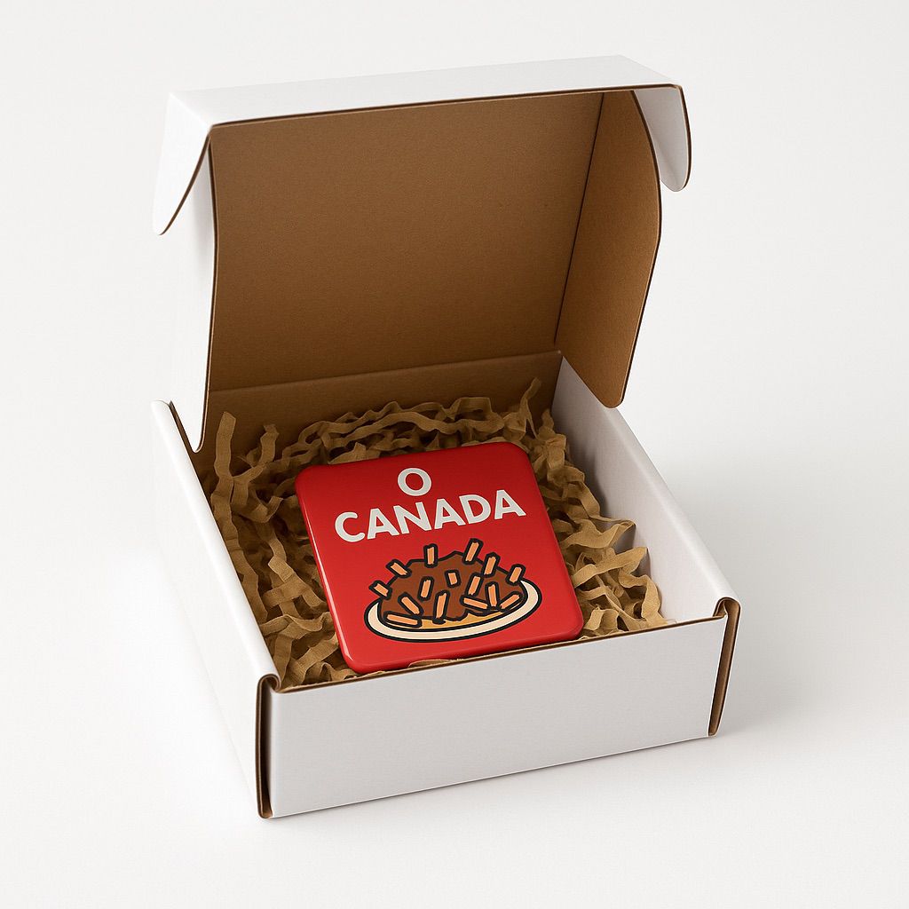 Set of 6 Canadian-themed Fridge Magnets, proudly Made in Canada!